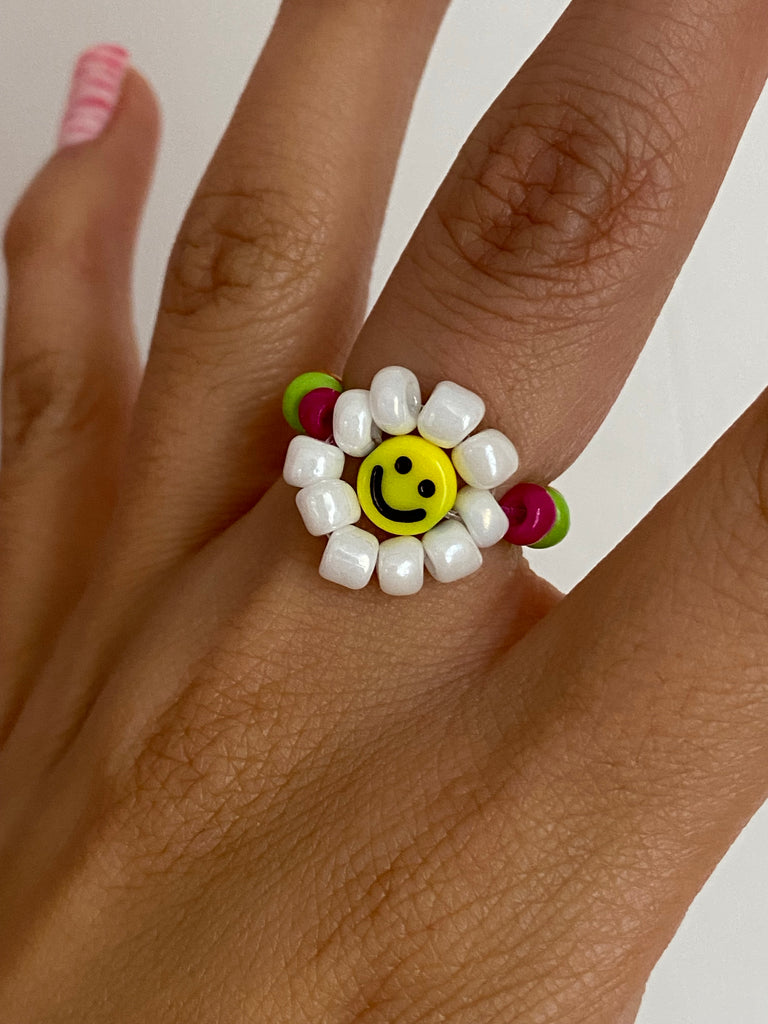 Anillo Flower smiley